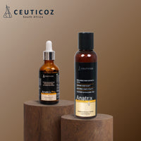 Combo- Ceuticoz Anatrix Anti Hair Fall Shampoo & Anatrix Pro Hair Serum Sample